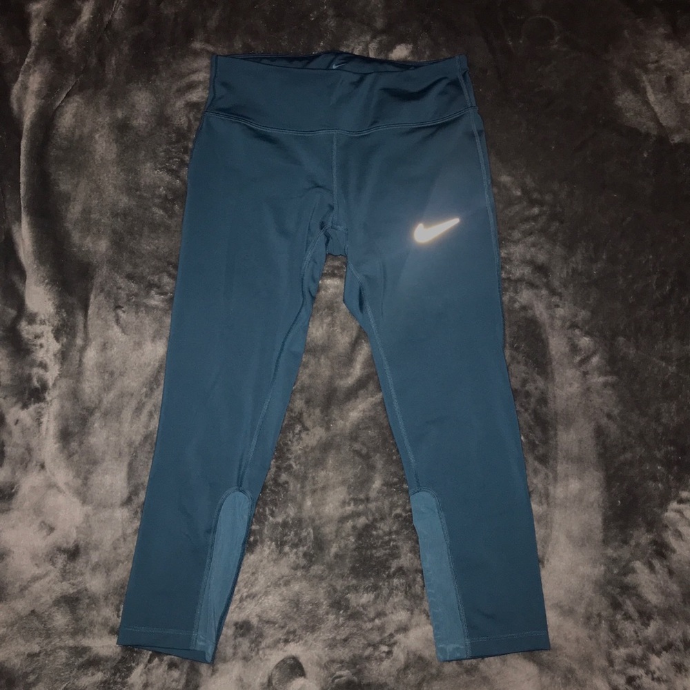 Blue nike leggings
